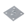 Wall Plate 150mm x 150mm Horizontal Galvanised