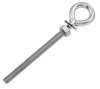 Eye bolt 10mm M10 - 150mm thread