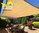 3 m x 7 m Rectangle SAND The Shady Lady Shade Sail Range