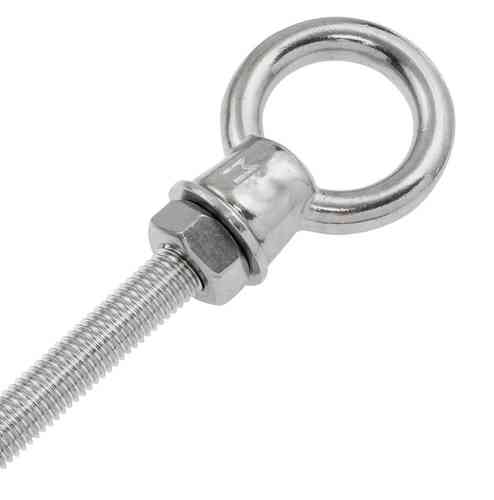 Eye Nut bolt M16 - 100mm thread with collar BL 8000