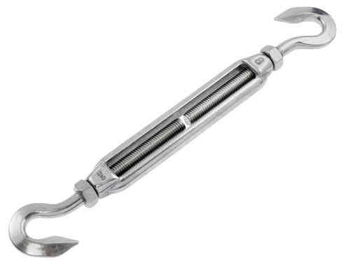 Turnbuckle 8mm Hook Hook stainless steel marine grade 316 (Economy Range)