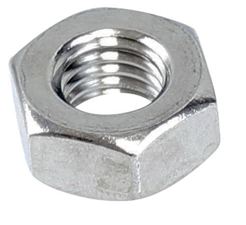 M6 Standard Hex Nut 316 Grade Stainless Steel