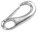 100mm Cast Snap Hook 316 Grade Stainless Steel