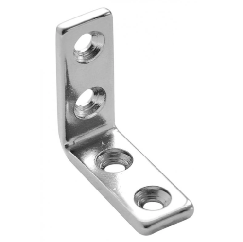 90 Degree Angle Bracket 46 x 46mm 304 Grade Stainless Steel Machine Polished