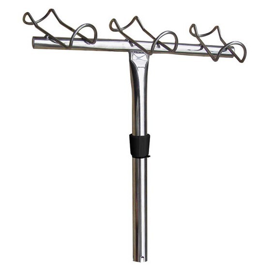 3-Way Snapper Racks Fishing Rod holder - Starboard - 316 Stainless Steel