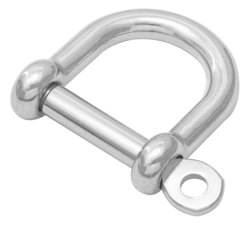 Dee Shackle Wide Cast 10mm stainless steel marine grade Cast