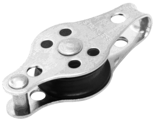 25mm Pulley Block - Sheet, Rivet - Pin