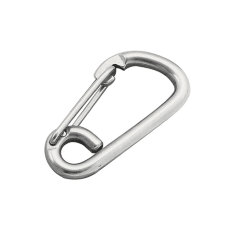 Safety Spring Hook 8mm 316 stainless steel marine grade