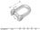 Dee Shackle with Hexagonal Sink Pin 12mm Stainless Steel Marine Grade 316