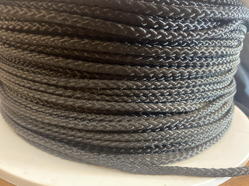 5mm VB cord Black Per Metre Rope Polyester Venetian Blind Cord