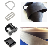 50mm Webbing & Fittings - Seat Belt Furniture Upholstery Supplies