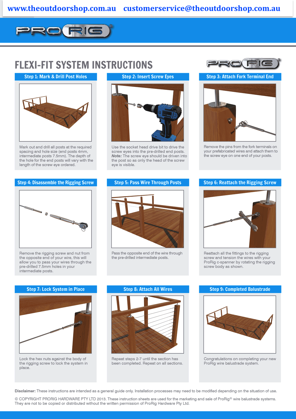 The_Outdoor_Shop_Australia_Flexi-fit_system_instructions