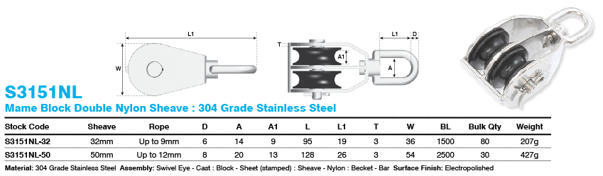 S3151NL_mame_block_double_nylon_sheave_dimensions