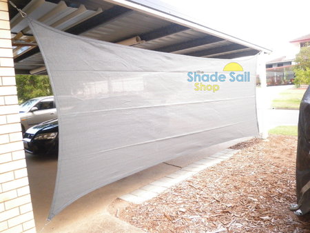 2x5 rectangle in the Shady Lady Range in Grey. Sent in by Ali and used to add a bit of protection to the side of the carport.\\n\\n16/09/2015 4:42 PM